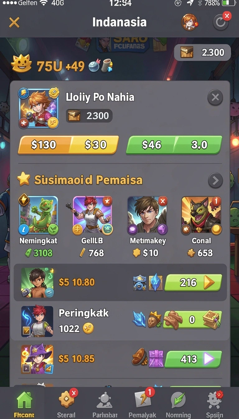 Beragam pilihan permainan menarik dalam aplikasi Review Aplikasi indaaa.