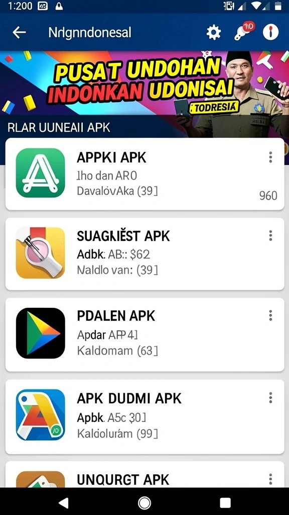 Beragam pilihan permainan menarik dalam aplikasi Review Aplikasi terong123.